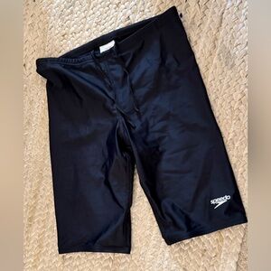 Speedo power flex eco Swim Shorts Competitive Prolt Jammer Size 30 black